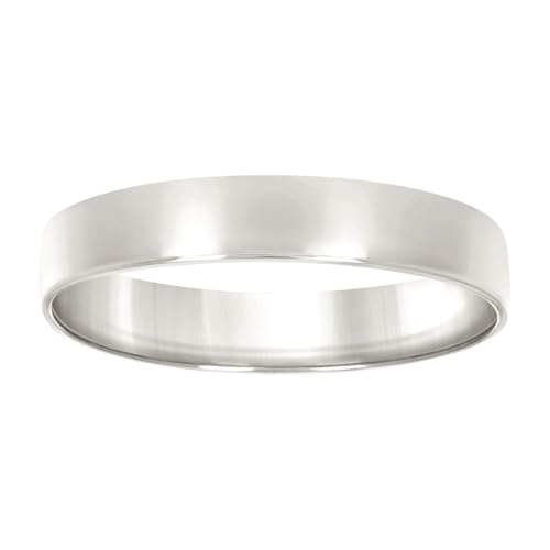 Herren-Ehering aus 925er-Sterlingsilber, bequeme Passform, 5 mm, Ringgröße 9, Hochzeitsband für Herren von JewelryWeb