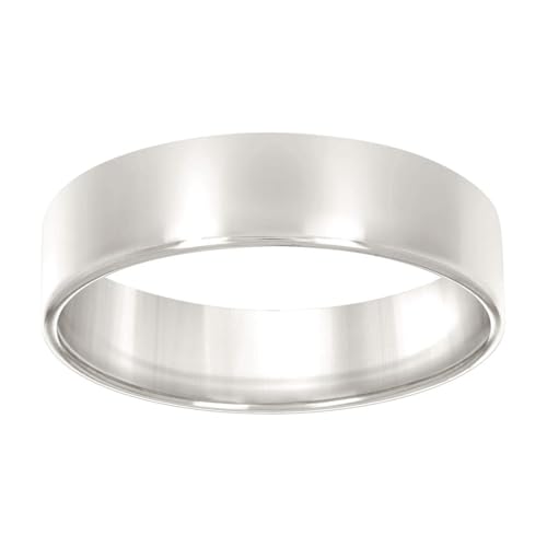 Herren-Ehering aus 925er-Sterlingsilber, bequeme Passform, 7 mm, Ringgröße 9, Ehering für Herren Herren-Ehering aus 925er-Sterlingsilber, bequeme Passform, 7 mm, Ringgröße 9, Ehering für Herren von JewelryWeb