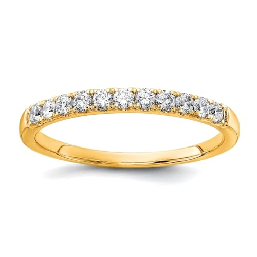 JewelryWeb Ehering aus 14 Karat Gold, im Labor gezüchteter Diamant SI1 SI2 G H I, 1/3 Gewicht Karat, Größe 7,00, 2,25 mm breit, Ehering für Damen und Herren, Einheitsgröße, Gold Diamanten Edelstein JewelryWeb Ehering aus 14 Karat Gold, im Labor gezüchteter Diamant SI1 SI2 G H I, 1/3 Gewicht Karat, Größe 7,00, 2,25 mm breit, Ehering für Damen und Herren, Einheitsgröße, Gold Diamanten Edelstein von JewelryWeb