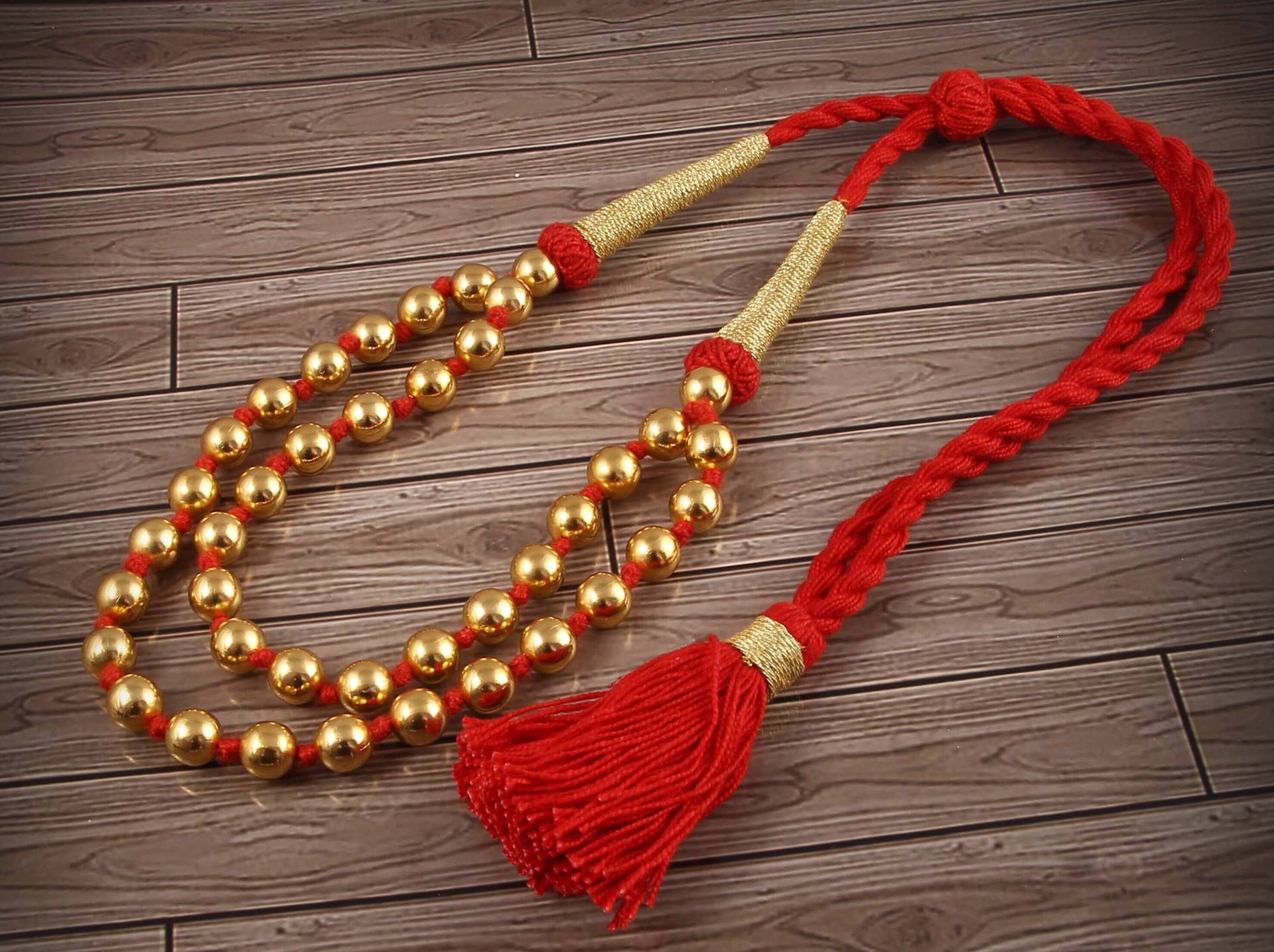 Superb Gold Überzogene Runde Dholki Perlen Handgemachte Halskette, Statement-Halskette, Schmuck, Zierliche Verstellbar Superb Gold Überzogene Runde Dholki Perlen Handgemachte Halskette, Statement-Halskette, Schmuck, Zierliche Verstellbar von JewelryWorldDesire