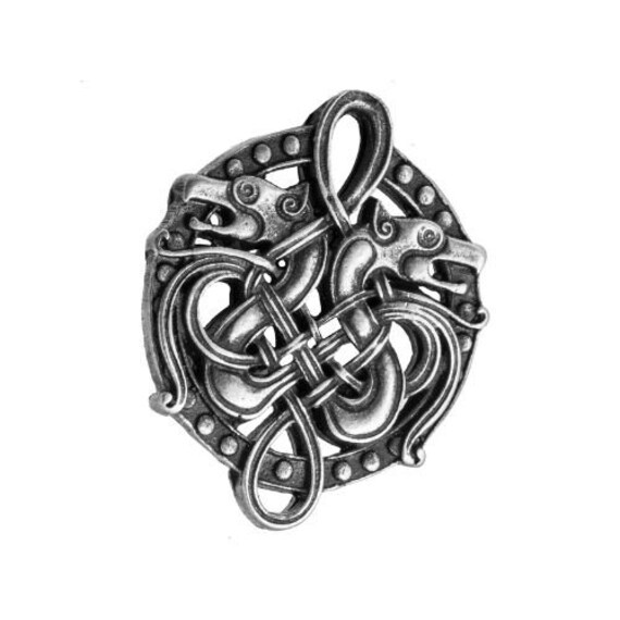sterling Silber Drachen Knoten Anhänger Wikinger Schmuck sterling Silber Drachen Knoten Anhänger Wikinger Schmuck von JewelrybyAlinaF