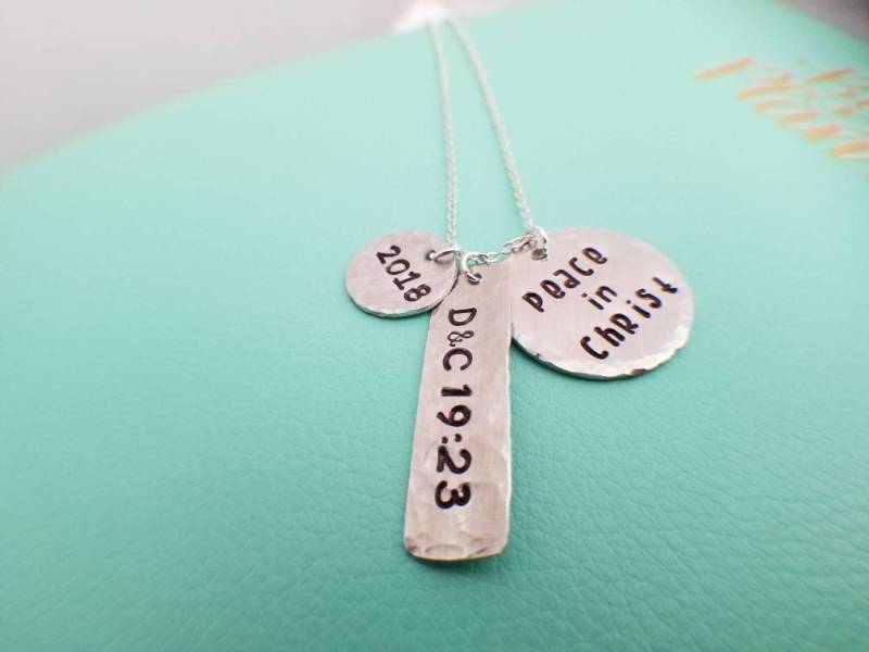 2018 Lds Gemeinsames Thema Halskette 2018 Lds Gemeinsames Thema Halskette von JewelrybyJillyBean