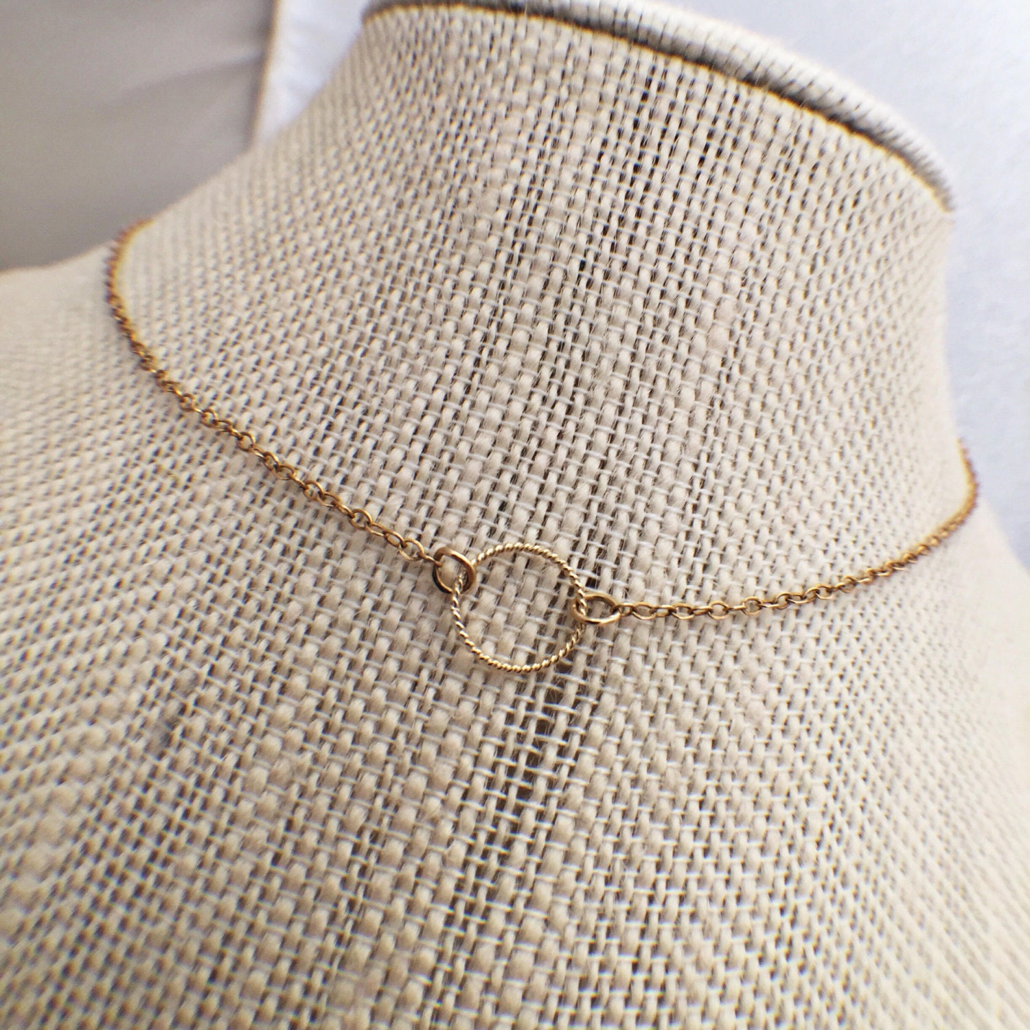 Gold Filled Karma Halskette Gold Filled Karma Halskette von JewelrybyJillyBean