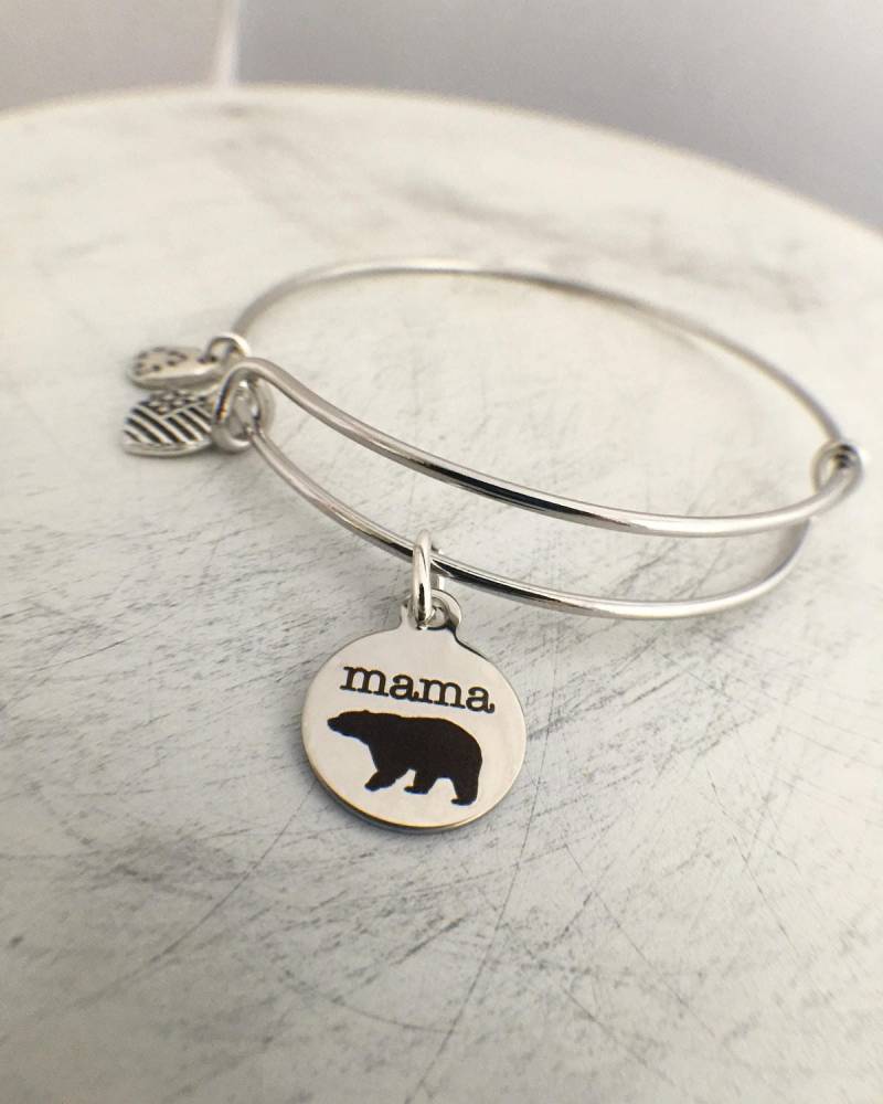 Mama Bär Armreif von JewelrybyJillyBean