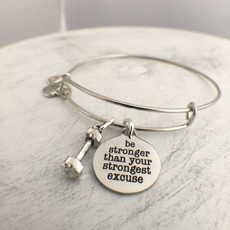 Werden Stärkere Armreif Werden Stärkere Armreif von JewelrybyJillyBean