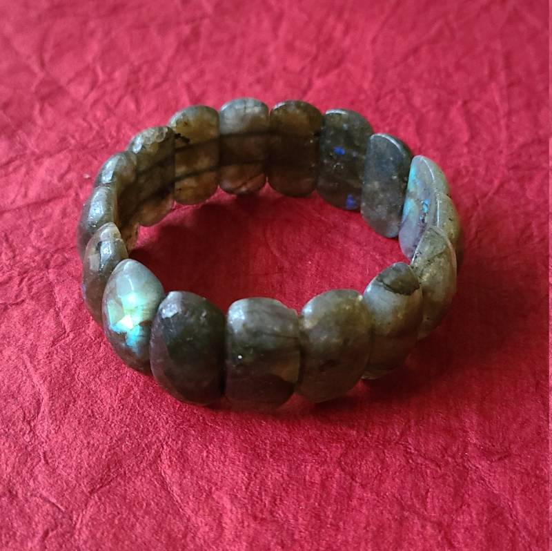 Labradorit Armband-Chunky Armband-Frauen Schmuck-Bemerkenswerter Schmuck-Geschenk von JewelrybyJohnM