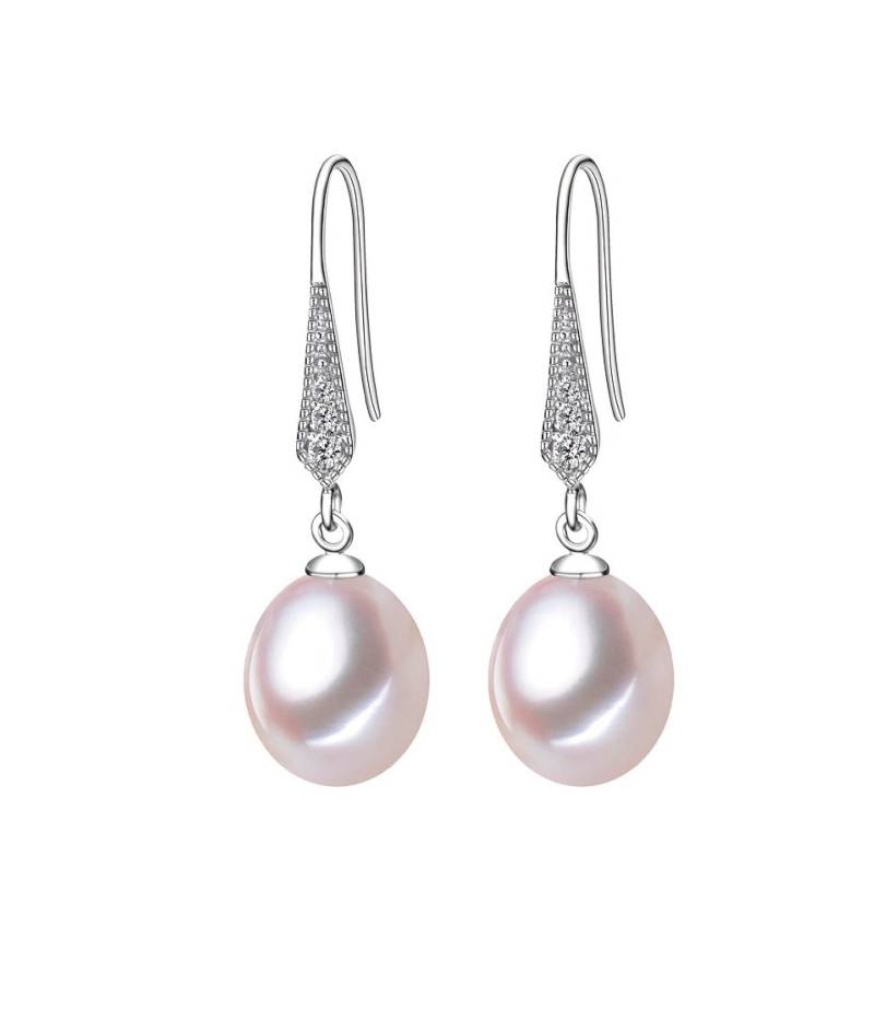 Drop-Ohrringe Echte Natur-Süßwasserzuchtperlen 8-9 Mm Mit Sterlingsilver 925 Und Aaa Cubic Zirkon #1180 Nikki Da Roma Promotion Drop-Ohrringe Echte Natur-Süßwasserzuchtperlen 8-9 Mm Mit Sterlingsilver 925 Und Aaa Cubic Zirkon #1180 Nikki Da Roma Promotion von josyArtmade