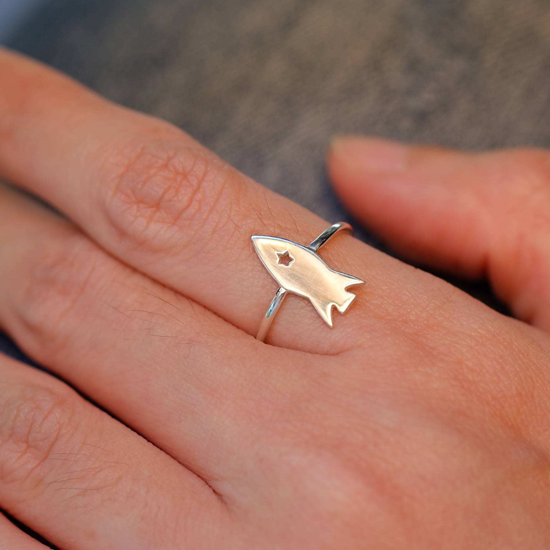 sterling Silber Rakete Ring Space Sci-Fi Schmuck, Astronomie Schmuck sterling Silber Rakete Ring Space Sci-Fi Schmuck, Astronomie Schmuck von JewelrybyPITK