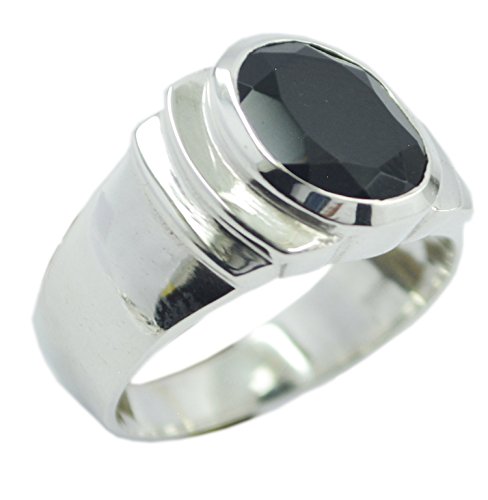 Jewelryonclick echte Mode Onyx 925 Silber schwarz Promise Ringe für ihre Schmuck in Allen Größen erhältlich von Jewelryonclick