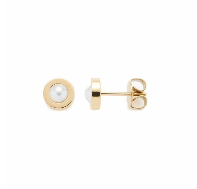 Jewels by Leonardo Paar Ohrstecker Isa Sommer Special gold/weiß 2er Set von Jewels by Leonardo