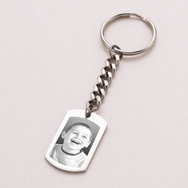 Hundemarke Mit Fotogravur. Gravur Von Jedem Bild. Personalisiertes Geschenk Für Mann von Jewels4girls