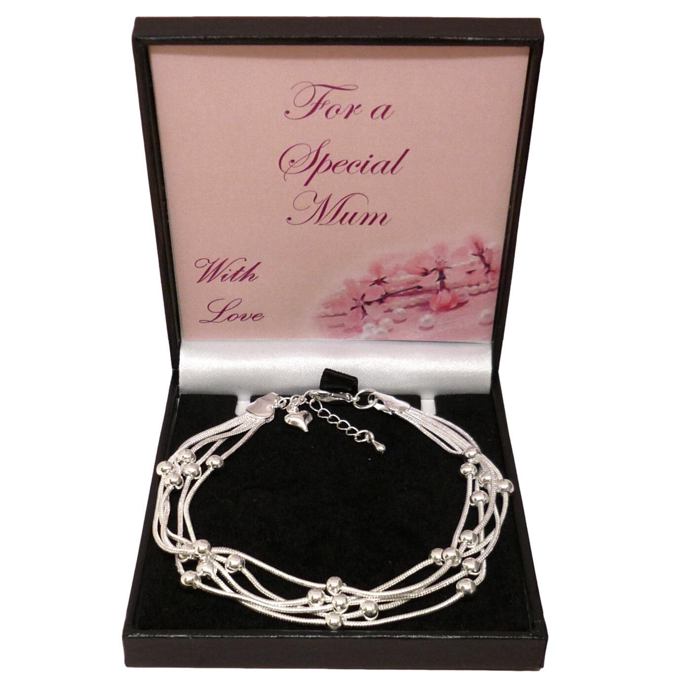 Muttertagsgeschenk, Multi-strang-Armband, Geschenkbox Mit Kartenhalter Für Spezielle Mutter, Mutter Oder Einen Besonderen Menschen von Jewels4girls