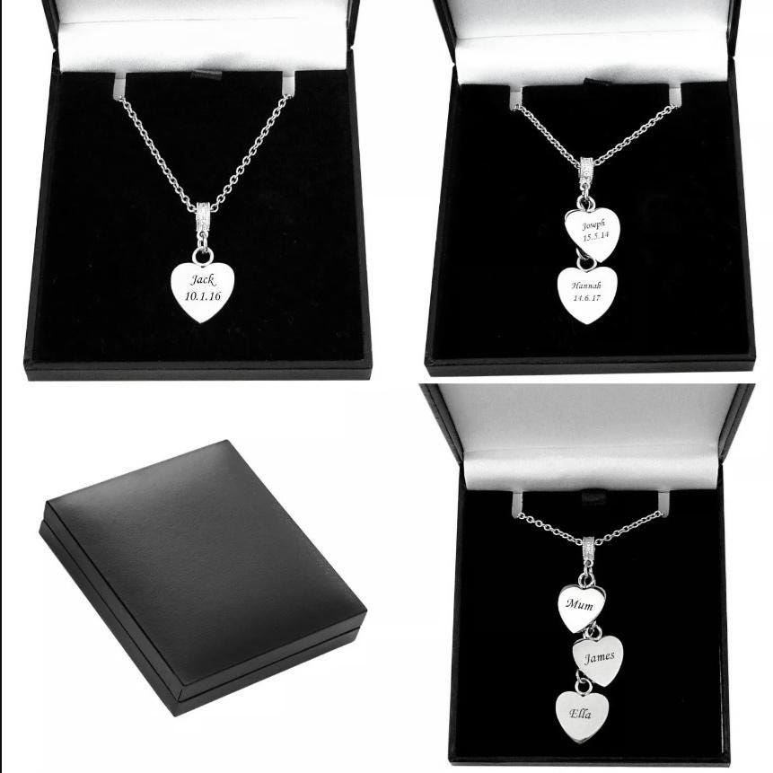 Personalisierte Halskette Mit Namen Eingraviert, in Einer Geschenkbox von Jewels4girls