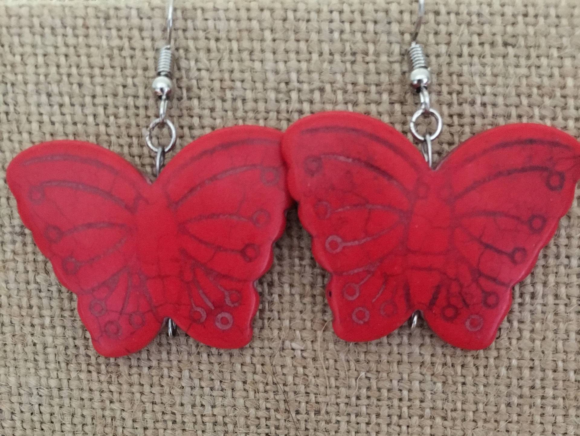 Schmetterlingsohrringe von JewelsBowsandBeyond
