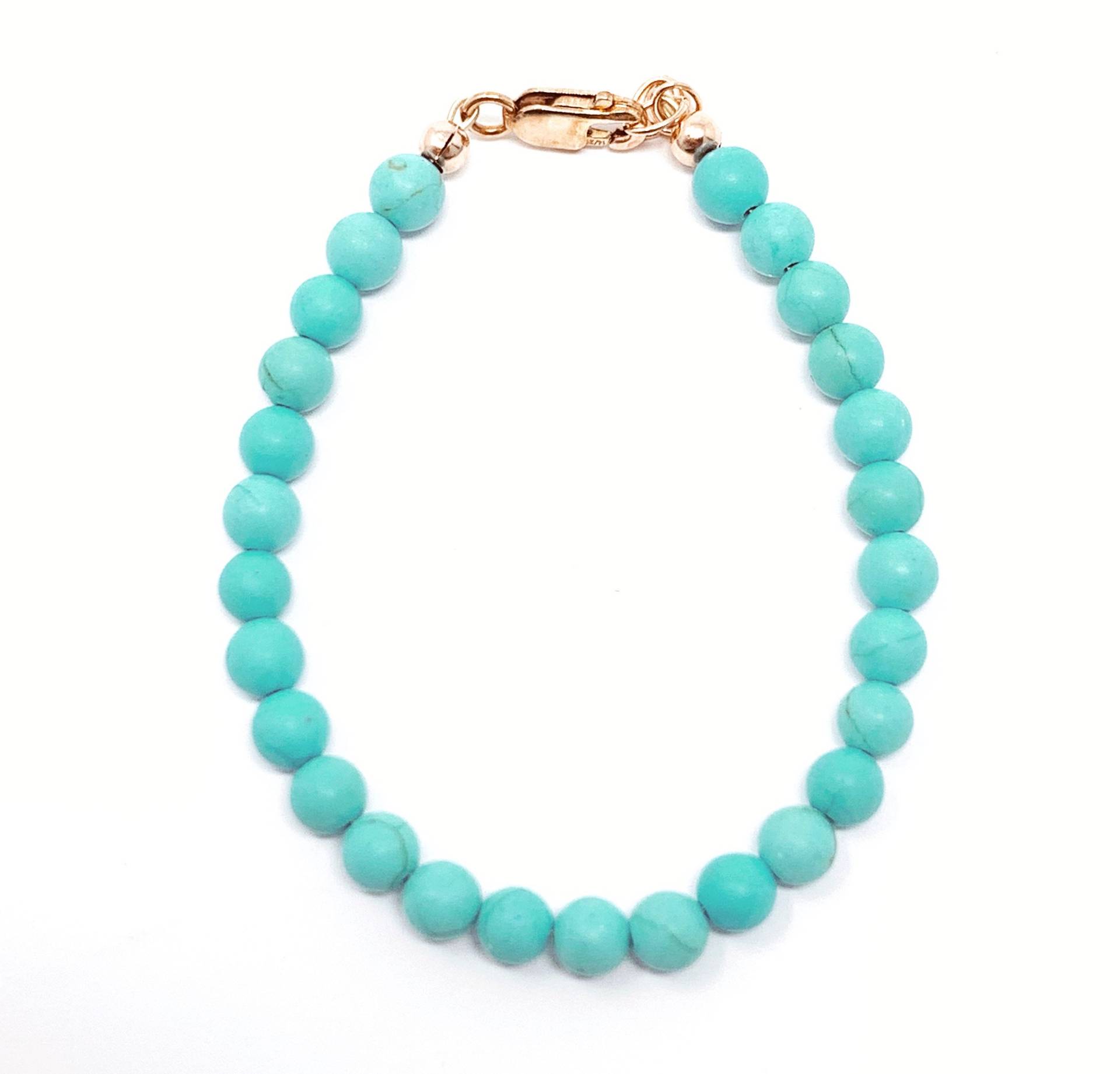 Türkis/Baby Armband/14Kgold Filled/Baby/Kind/Baby Andenken/Erwachsene Perlen Armband/Armband Für Mädchen/Pfirsich Champagner Armband von JewelsByGloryBelle