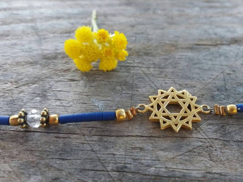 Chakra-Brasalet Mit Messing Gemacht/Pulsera De Los Chakren Latón Chakra-Brasalet Mit Messing Gemacht/Pulsera De Los Chakren Latón von JewelsChandra
