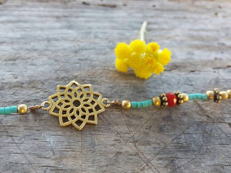 Messing Brasalet 7 Chakren/Pulsera Latón Messing Brasalet 7 Chakren/Pulsera Latón von JewelsChandra