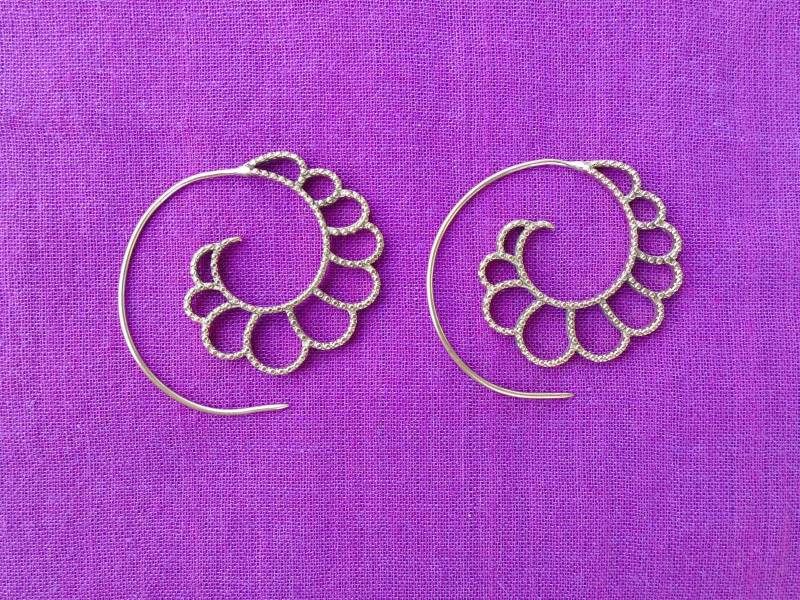 string-Ohrringe/Seil Ohrringe string-Ohrringe/Seil Ohrringe von JewelsChandra