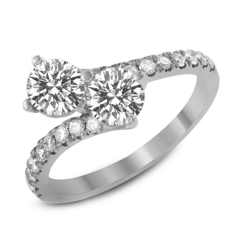 Diamant Forever Love Ring Aus Massivem Gold von Jewelsdot