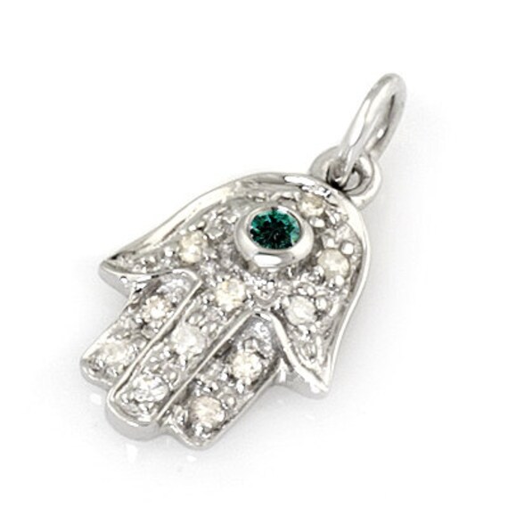 Diamant Hamsa Anhänger von Jewelsdot