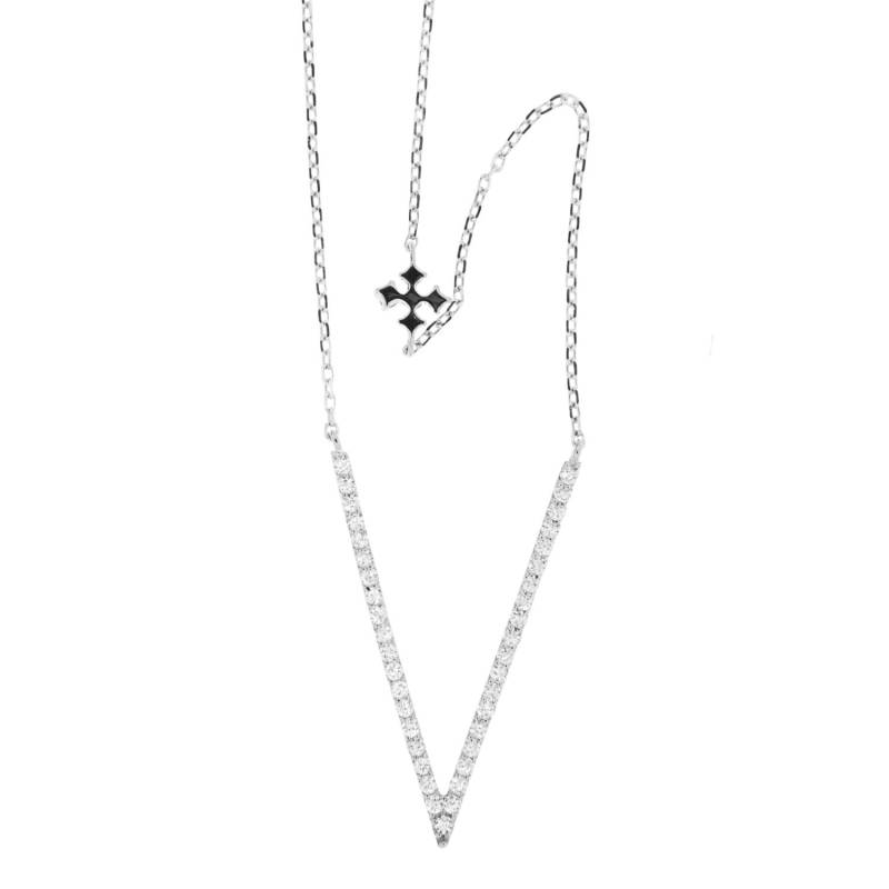 Wunderschöne Diamant Halskette von Jewelsdot