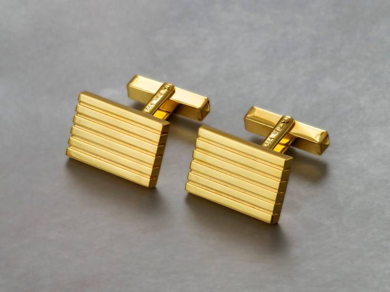 Vintage - Unikat 1950Er Jahre Neu 333 Gold Klare Strenge Formen Strahlen Pure Eleganz Aus von JewelsforLola