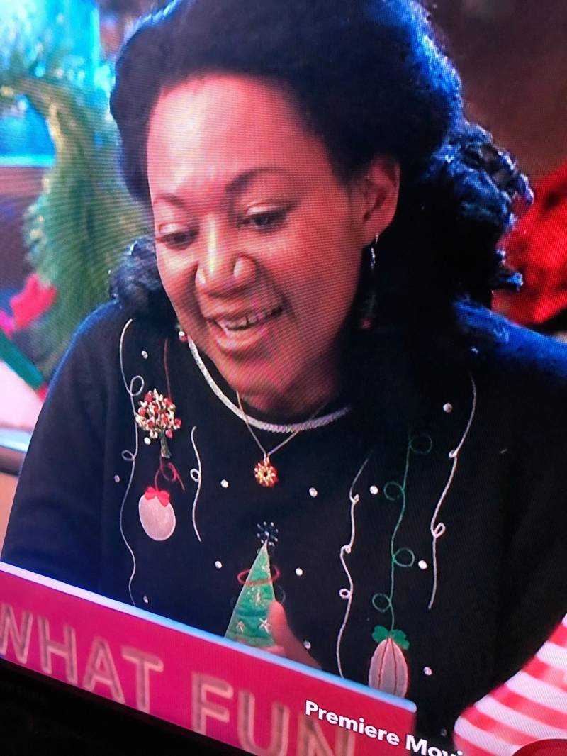 Gold Rot Halskette On Check Inn Zu Weihnachtsfilm Yolanda Stange Und Barta Heiner 24K Vergoldet Geschenk Für Mutter Freundin Schwester Mama von Jewelsforhope