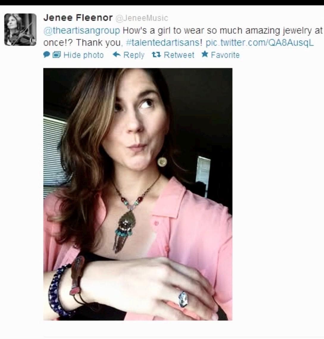 Lila Kristall Wickelarmband Wie Auf Country-Musikerin Jenee Fleenor Schmuck Für Das Stilvolle Einzigartige Geschenk Ihrer Frauen Country-Musik-Fan von Jewelsforhope