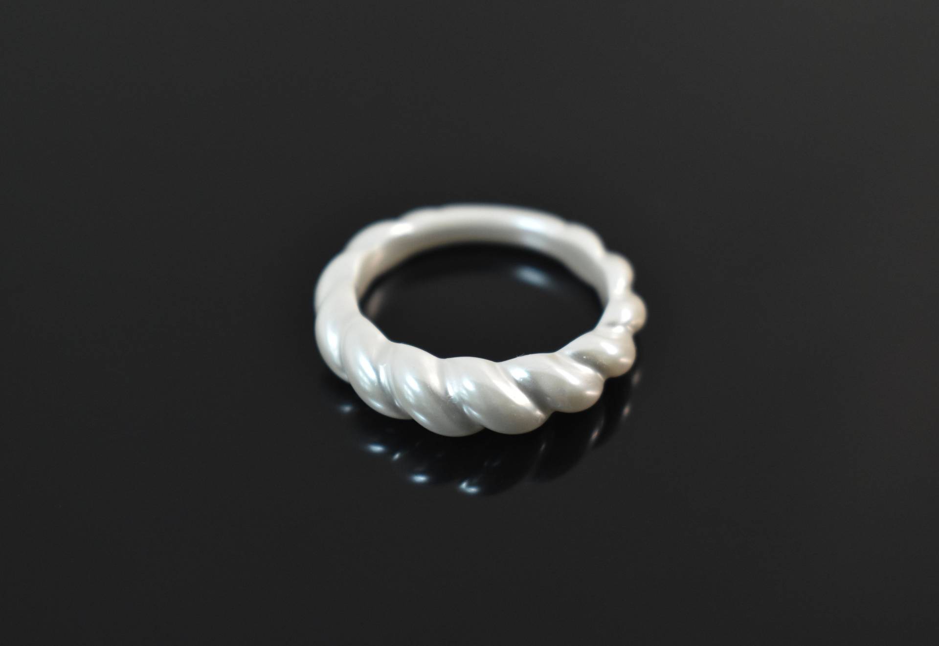 Harz Croissant Ring, Crd-02K, 1 Stück, Innen 17, 5mm, Geschlossener Ring von JeweltechDesigns