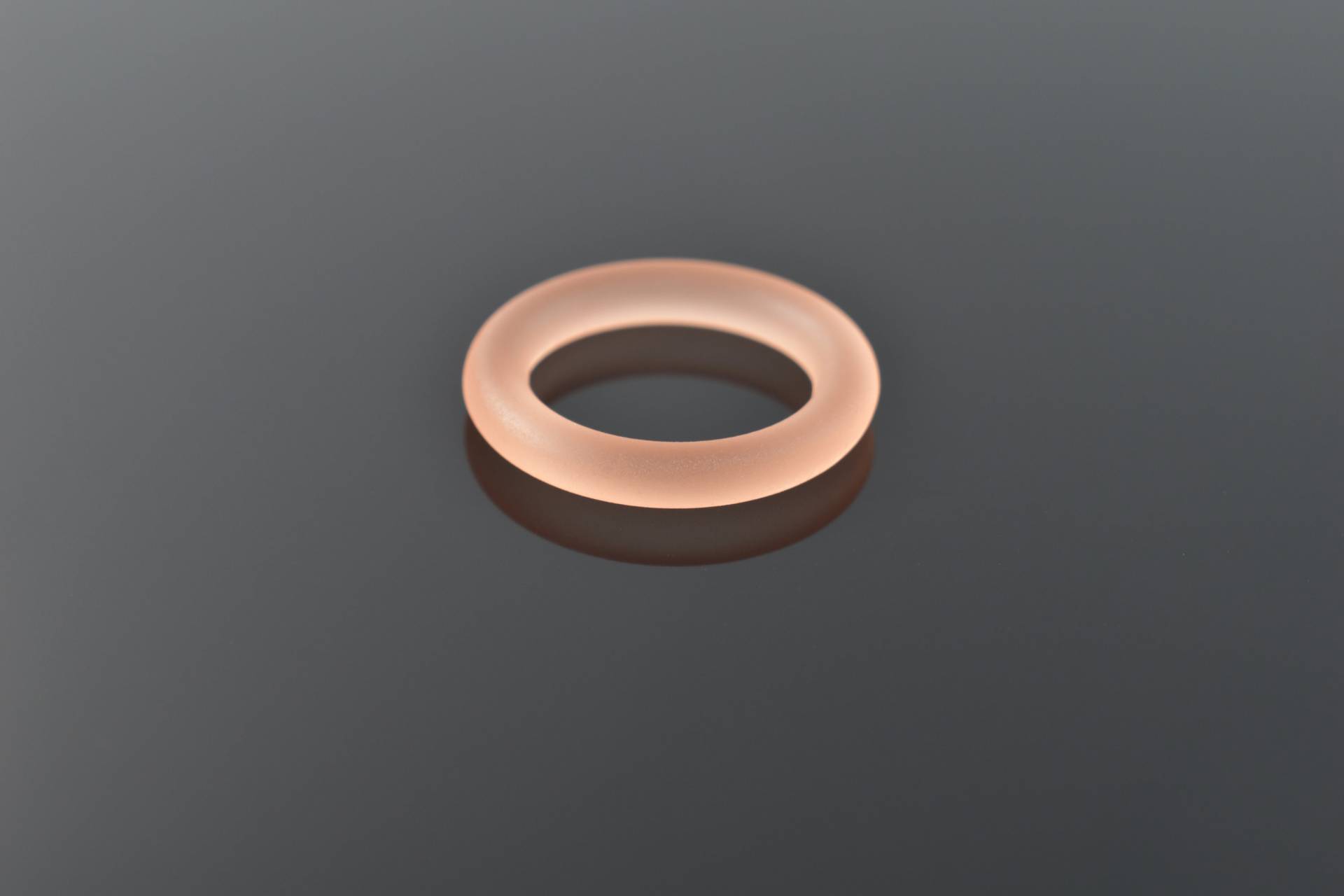 Resinring, Rcr-02D, 1 Stück, Matte Farbe, Innen 17mm, Geschlossener Ring von JeweltechDesigns