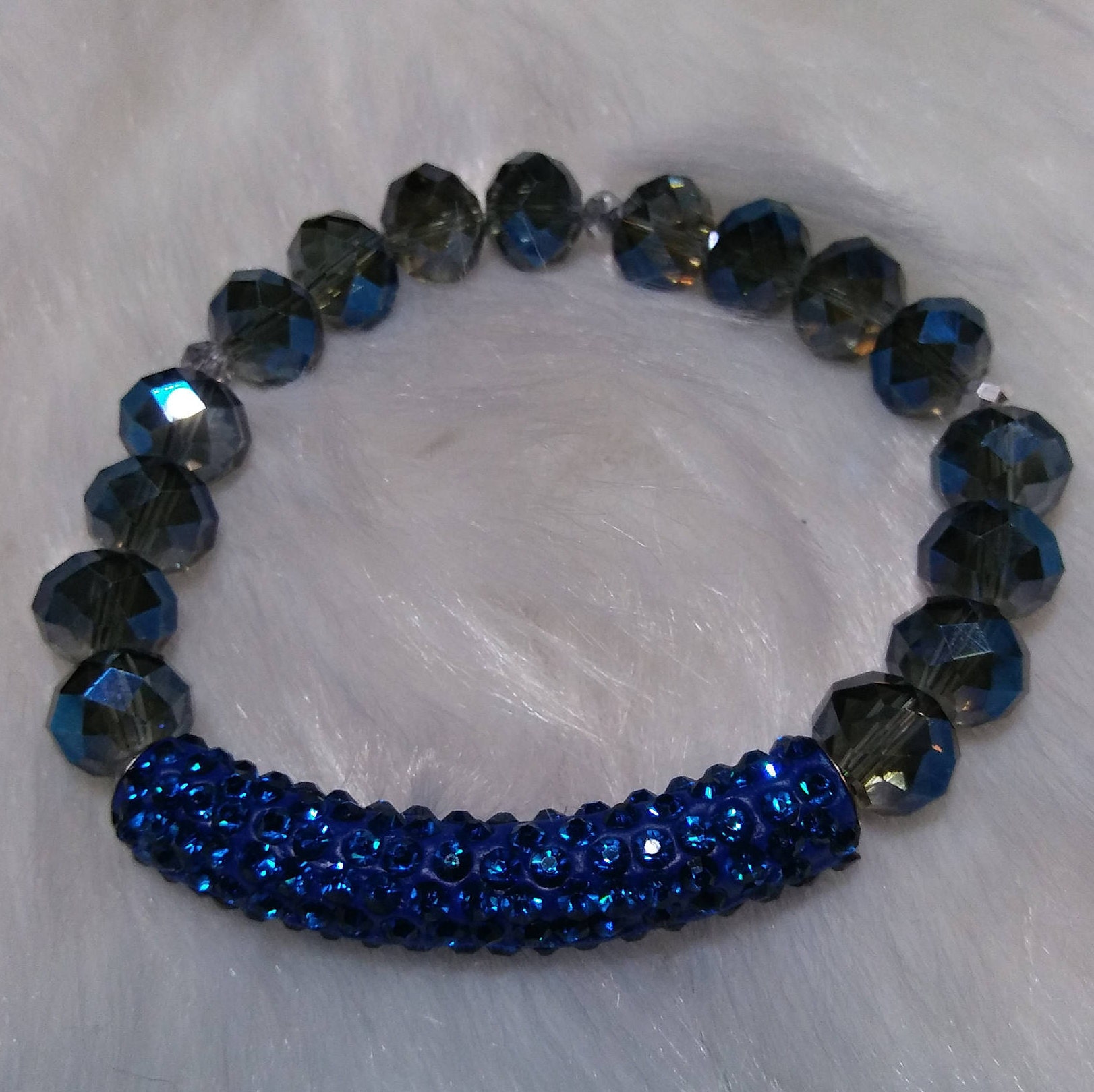 Kristalle Tube Armband von JewelzByAM