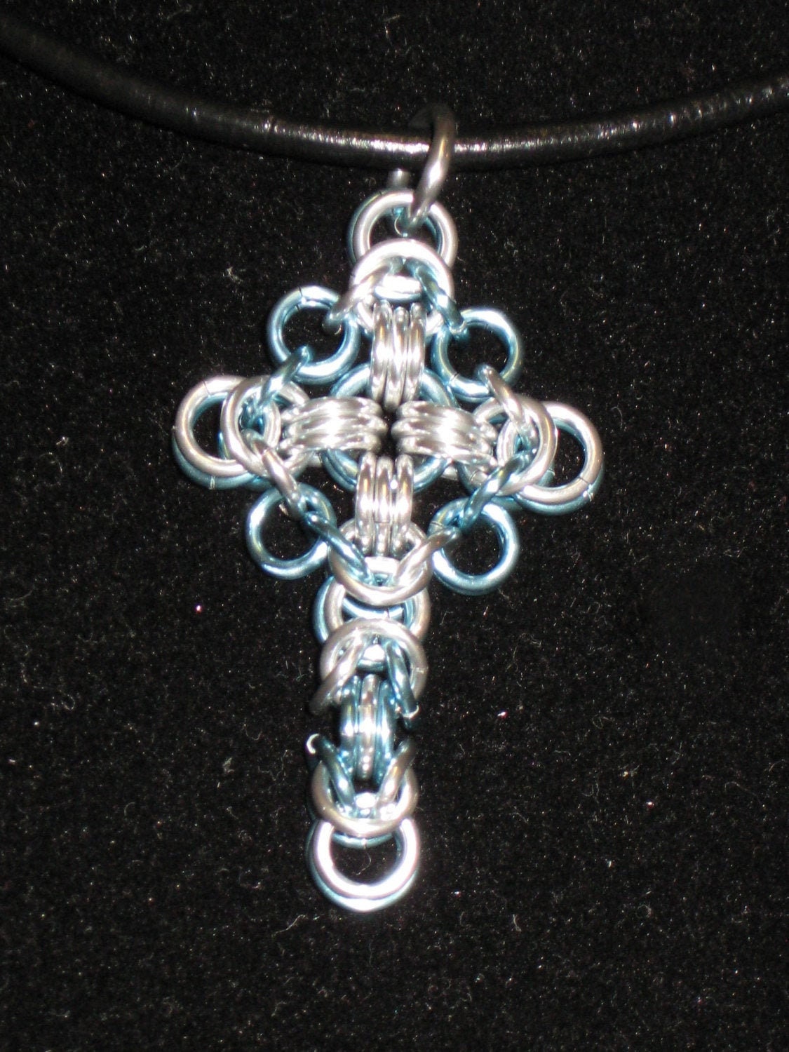 Kettenhemd Kreuz Anhänger | Byzantinisch Kettenhemd Kreuz Anhänger | Byzantinisch von JewelzNChains