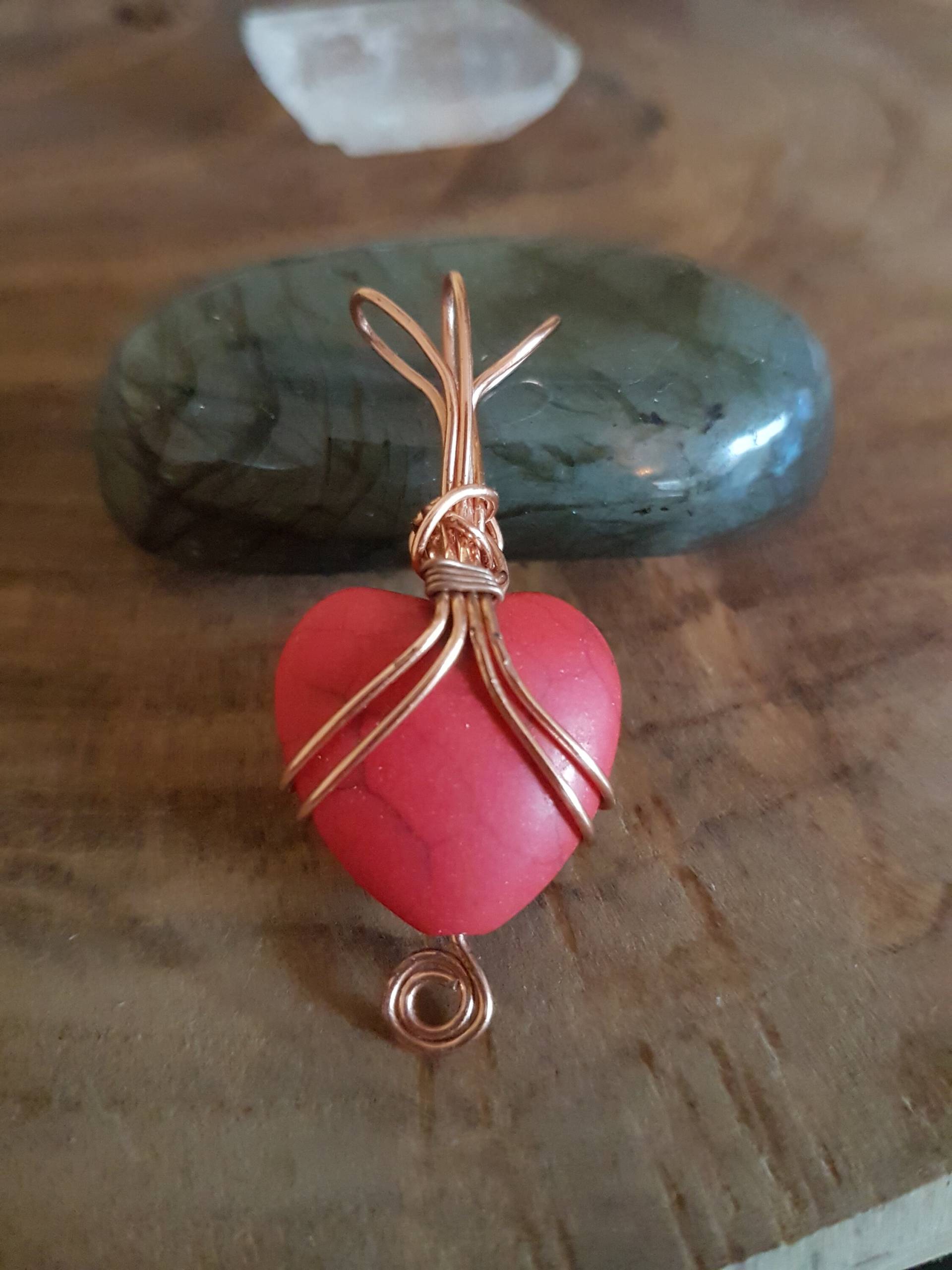 Draht Umwickelt Herz von JewlzbyJenny