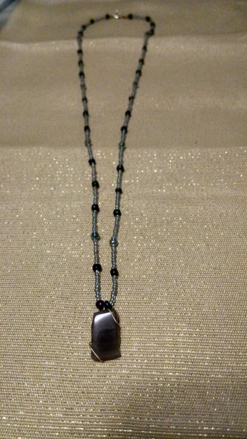 Perlenstein Halskette von Jezebelladonna