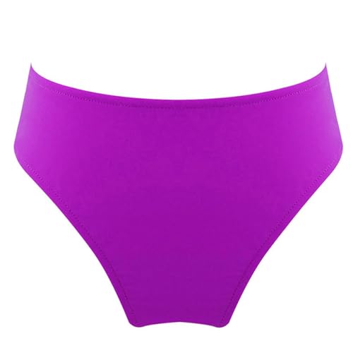 Jhaoyu Mädchen Badehose Schwimmbekleidung Slim Fit Badeshorts Beachwear Uv-Badehose Kinder Bikinihose Schwimmhose Strandshorts Gr. 98-170 Violett 122-128 von Jhaoyu