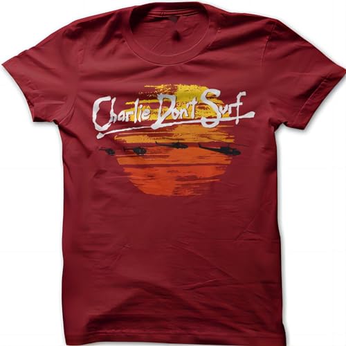 Charlie Dont Surf Apocalypse Now Vietman Cotton T-Shirt Charlie Dont Surf Apocalypse Now Vietman Cotton T-Shirt von Jhym