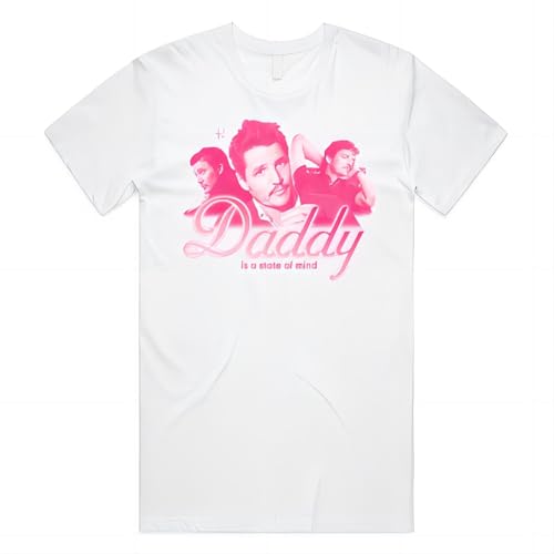 Daddy is A State of Mind Pedro Pascal T-Shirt Top Funny Gift Adult Unisex Meme von Jhym