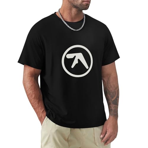 Linglin Aphex Twin Men's Logo Slim Fit T-Shirt Black L von Ji Wei Yu