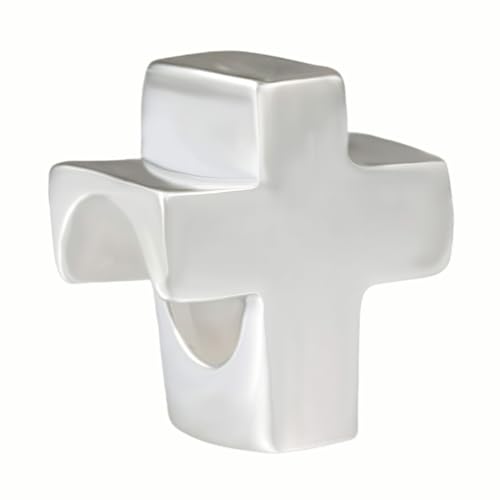 925 Sterling Silber Kreuz Charm Christlicher Anhänger Keep Faith Charm Jahrestag Charm für Pandora-Charm-Armband (B) von JiaRong Charms