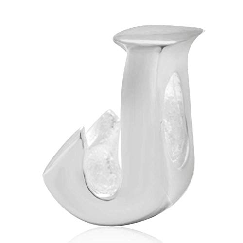 Charm-Anhänger 925er-Sterlingsilber, Buchstabe E, für Pandora-Armbänder J von JiaRong Charms