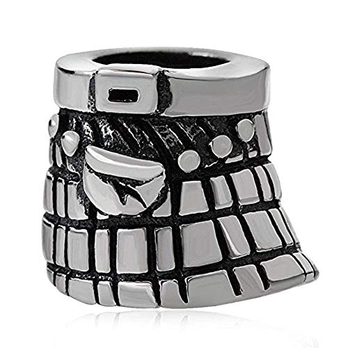 Charm-Anhänger mit Schottland-Rock, 925er Sterlingsilber, für Pandora-Charm-Armbänder von JiaRong Charms
