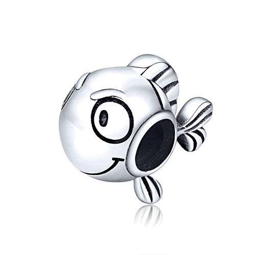 JiaRong Charms Schmetterling Charm, 925er Sterlingsilber, für Pandora-Charm-Armband, Unisex, Silber von JiaRong Charms