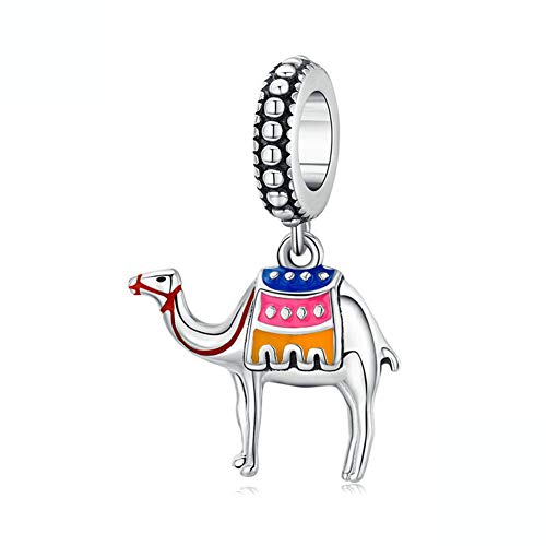Charm Katze 925 Sterling Silber Hund Charm Camel Charm Hase Charm Delfin Charm Schmetterling Charm für Pandora Charm Armband, Sterling-Silber Silber von JiaRong Charms