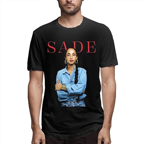 Men's Sade T-Shirt Sports Adult Short Sleeve Shirt Size XL Men's Sade T-Shirt Sports Adult Short Sleeve Shirt Size XL von JiaShengHang