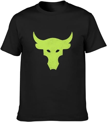 Project Rock Brahma Bull T-Shirt Unisex Male Cotton Short Sleeve Men Tops T-Shirt Size 4XL von JiaShengHang