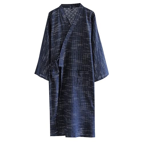 Herren Japanischen Kimono Kleid Bademantel Morgenmantel Robe Saunamantel Nachthemd Traditioneller Yukata Stil Baumwolle Hauskleid Große Größe Pullover Dünn Saunakilt Herren Japanischen Kimono Kleid Bademantel Morgenmantel Robe Saunamantel Nachthemd Traditioneller Yukata Stil Baumwolle Hauskleid Große Größe Pullover Dünn Saunakilt von Jiabing
