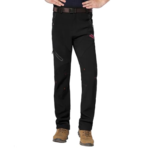 Jiabing Herren Skihose Thermohose Outdoorhose Wasserdicht Warme Gefüttert Ski Hosen Atmungsaktiv Stretch Wanderhose Schneehose Snowboardhose Winddicht Winter Trekkinghose Outdoorhose Softshellhose Jiabing Herren Skihose Thermohose Outdoorhose Wasserdicht Warme Gefüttert Ski Hosen Atmungsaktiv Stretch Wanderhose Schneehose Snowboardhose Winddicht Winter Trekkinghose Outdoorhose Softshellhose von Jiabing