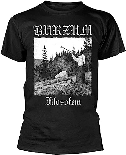 Burzum Filosofem Men T-Shirt Black Size XL von Jiaggoyrx