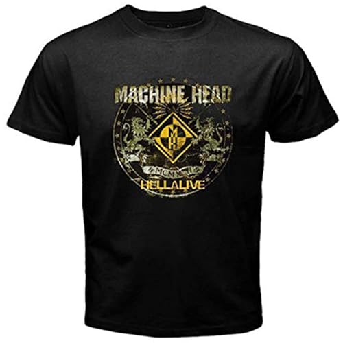 Machine Head HELLALIVE Metal Rock Band Men's T-Shirt Size 3XL Machine Head HELLALIVE Metal Rock Band Men's T-Shirt Size 3XL von Jiaggoyrx