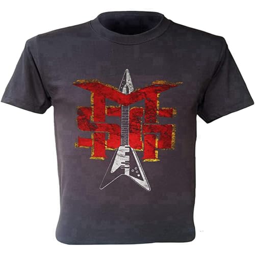Msg T-Shirt Michael Schenker Group Logo Rock Band Retro Men Size L von Jiaggoyrx